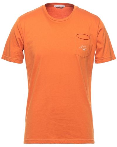 Grey Daniele Alessandrini T-shirt - Orange