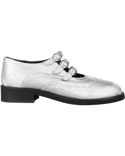 Emporio Armani Ballet Flats - White