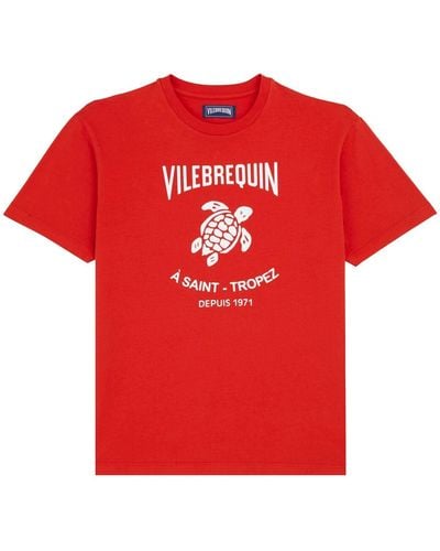 Vilebrequin Camiseta - Rojo