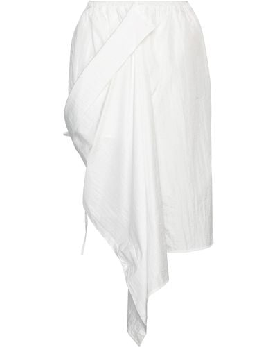 WEILI ZHENG Midi Skirt - White