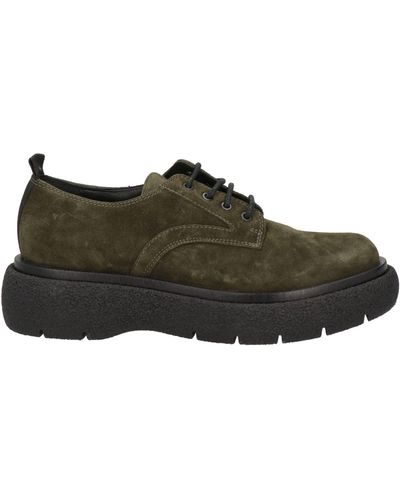 Carmens Lace-up Shoes - Green