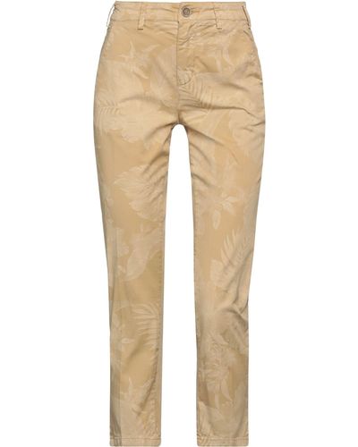 40weft Cropped Trousers - Natural