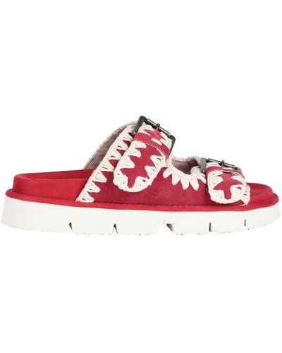 Mou Sandals - Red