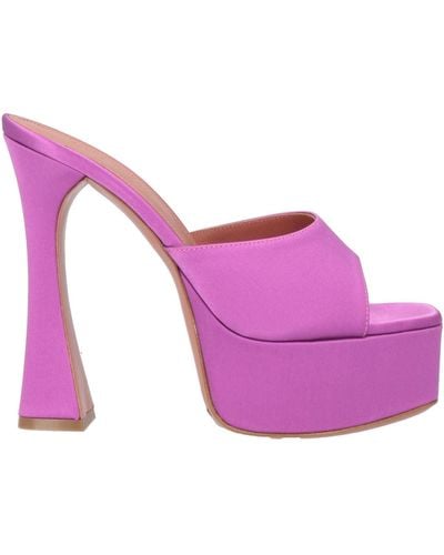 AMINA MUADDI Sandals - Purple