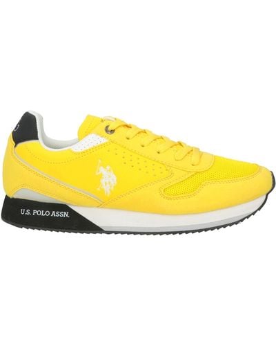 U.S. POLO ASSN. Trainers - Yellow