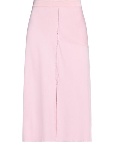 Cedric Charlier Midi Skirt - Pink