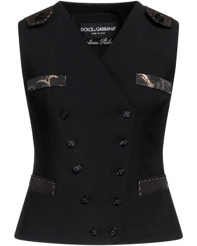 Dolce & Gabbana Gilet de costume - Noir