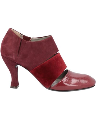 Malloni Ankle Boots - Red