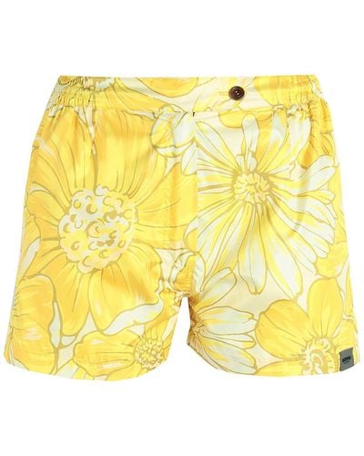 Aspesi Beach Shorts And Trousers - Yellow
