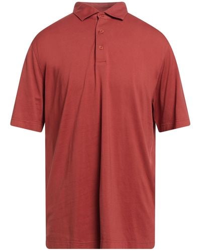 FILIPPO DE LAURENTIIS Polo Shirt - Red