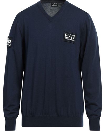 EA7 Pullover - Blu