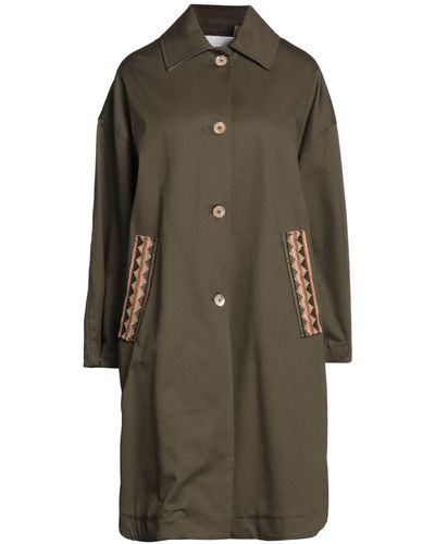 De'Hart Overcoat & Trench Coat - Green