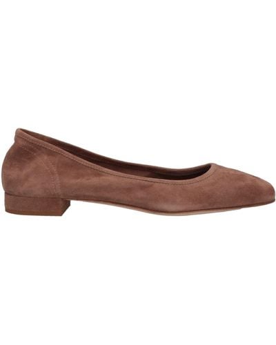 Theory Ballet Flats - Brown