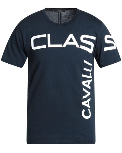 Class Roberto Cavalli Camiseta - Azul