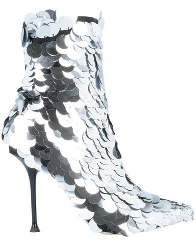 Sergio Rossi Ankle Boots - Metallic