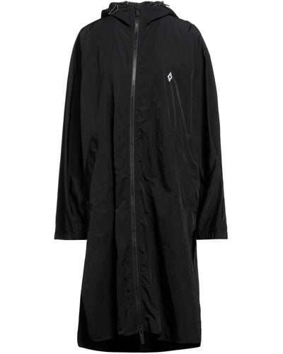 Marcelo Burlon Overcoat & Trench Coat - Black