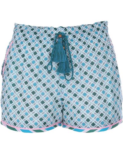 Talitha Shorts & Bermuda Shorts - Blue