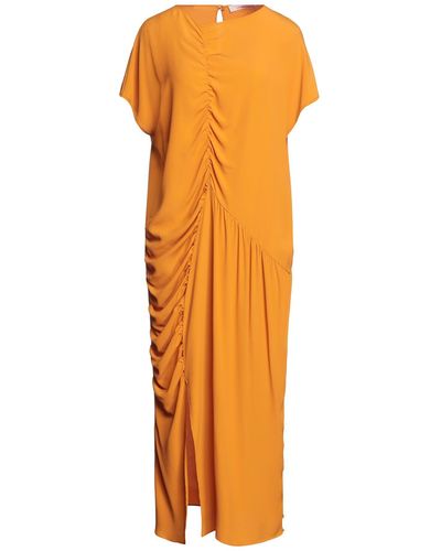 Liviana Conti Midi Dress - Orange