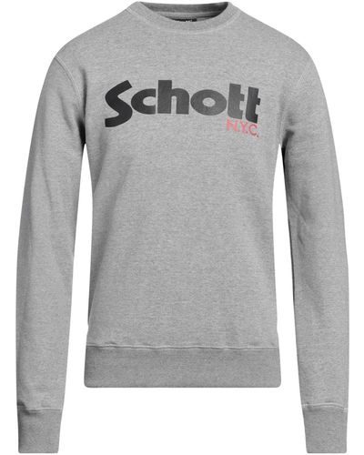 Schott Nyc Sweatshirt - Gray