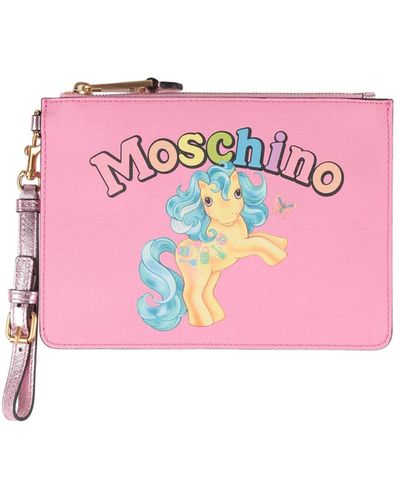 Moschino Pouch - Pink