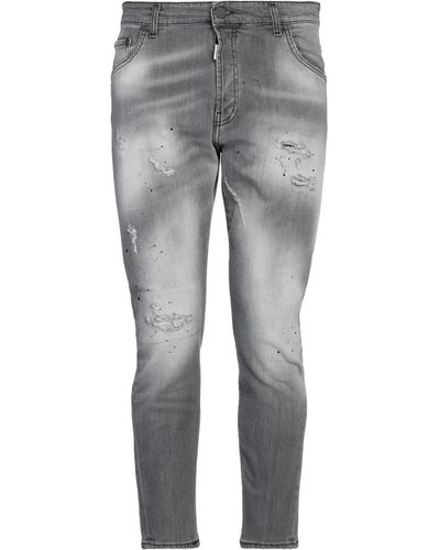 Takeshy Kurosawa Pantaloni Jeans - Grigio