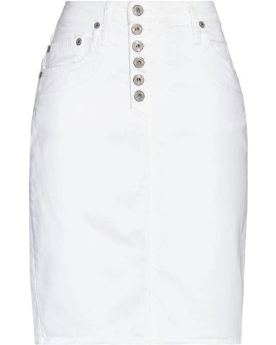 Please Mini Skirt - White