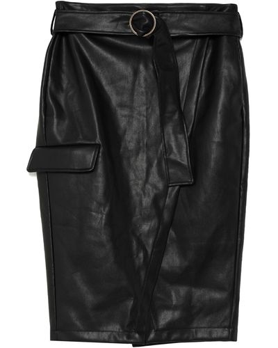 Berna Midi Skirt - Black