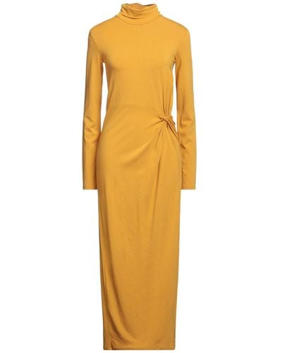 Ottod'Ame Midi Dress - Yellow
