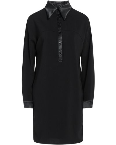 VIRNA DRÒ® Mini Dress Polyester, Elastane - Black