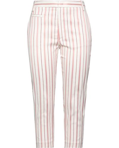 Dondup Pants Cotton, Viscose, Acetate, Linen, Elastane - White