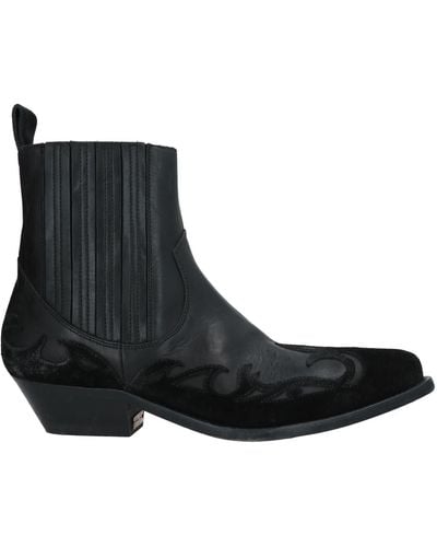 Golden Goose Ankle Boots Soft Leather - Black