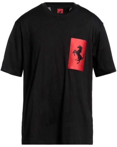Ferrari T-shirts - Schwarz