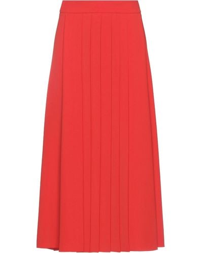 Beatrice B. Midi Skirt - Red