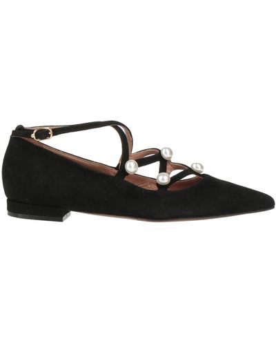 L'Autre Chose Ballet Flats - Black