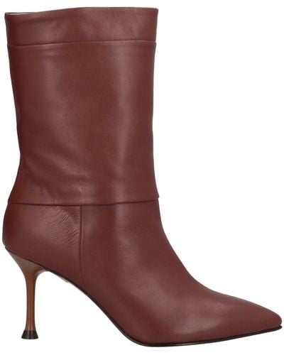 Sgn Giancarlo Paoli Ankle Boots - Brown