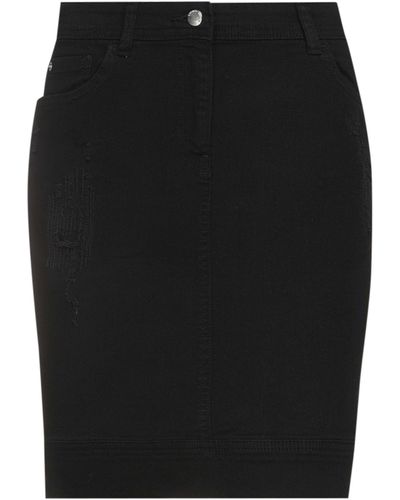 Emporio Armani Denim Skirt - Black