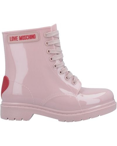 Love Moschino Ankle Boots - Pink