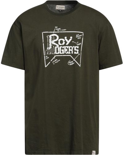 Roy Rogers Military T-Shirt Cotton - Green