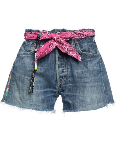 Mc2 Saint Barth Shorts Jeans - Blu