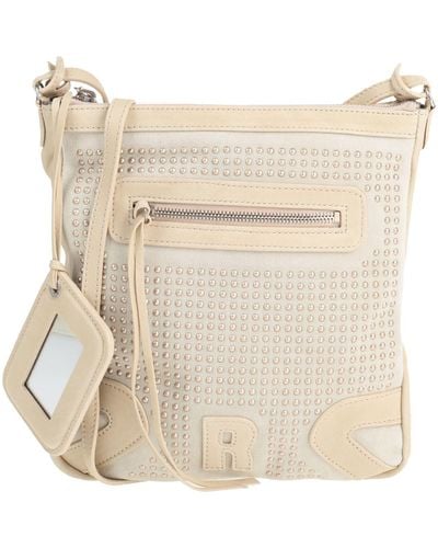Rucoline Cross-Body Bag Soft Leather - Natural