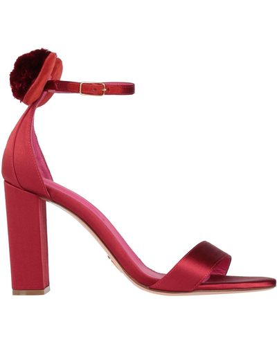 Oscar Tiye Sandals - Red