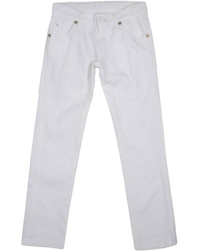Harmont & Blaine Jeans Cotton, Elastane - White