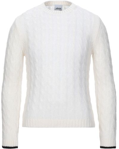 Akep Sweater - White