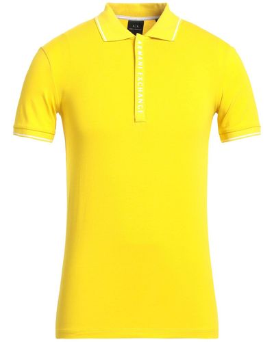 Armani Exchange Poloshirt - Gelb