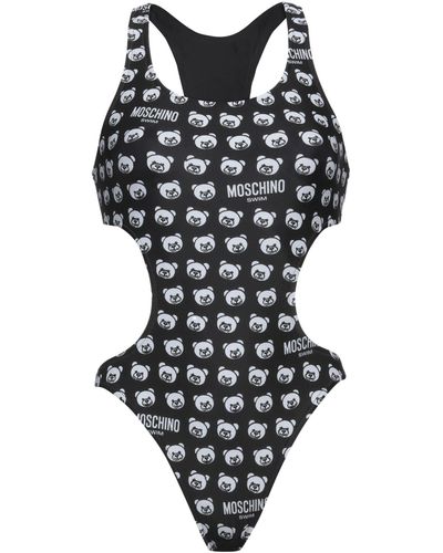 Moschino One-piece Swimsuit - Black