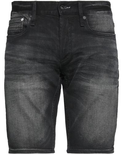 Denham Denim Shorts - Grey