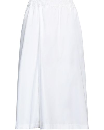Aspesi Cropped Pants - White