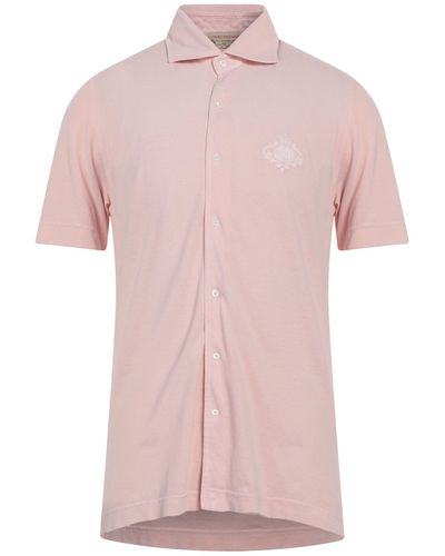 Luigi Borrelli Napoli Shirt - Pink