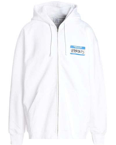 Vetements Felpa - Bianco