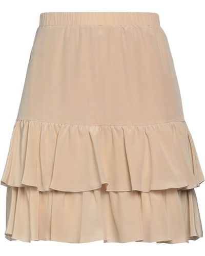 FEDERICA TOSI Mini Skirt - Natural